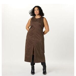 Chic Brown Maxi Dress